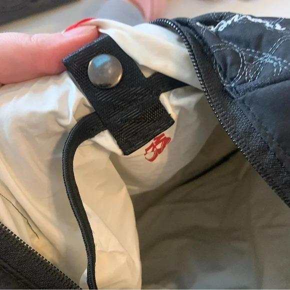 Lululemon Black Dance Floss  Travel Messenger Bag - Picture 8 of 8